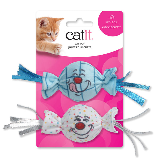 CATIT - Cat Toy - Candy with Bell - 2pk