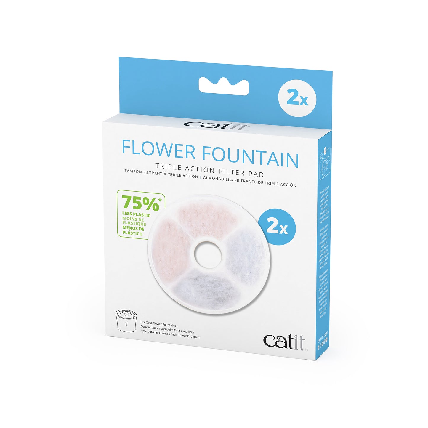 Catit - Fountain Frameless Triple Action Filter Cartridge