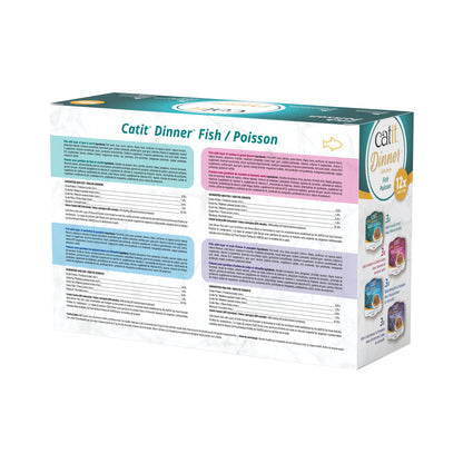 CATIT - Fish Dinner Multipack - 12 x 75g
