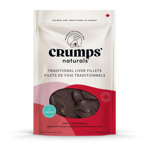 Crumps' Naturals - Traditional Liver Fillets Dog Treat