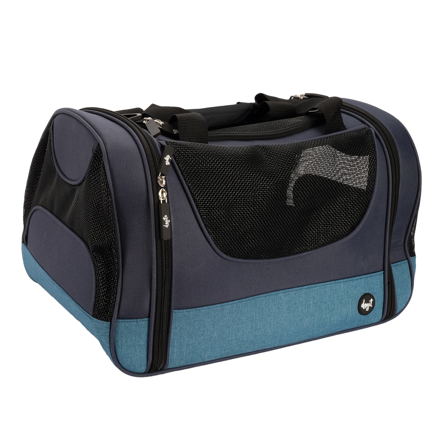 DOGIT -  Explorer - Soft Carrier Tote Carry Bag - Blue
