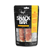 Dogit - Snack Bar Rawhide - Chicken-Wrapped Rolls