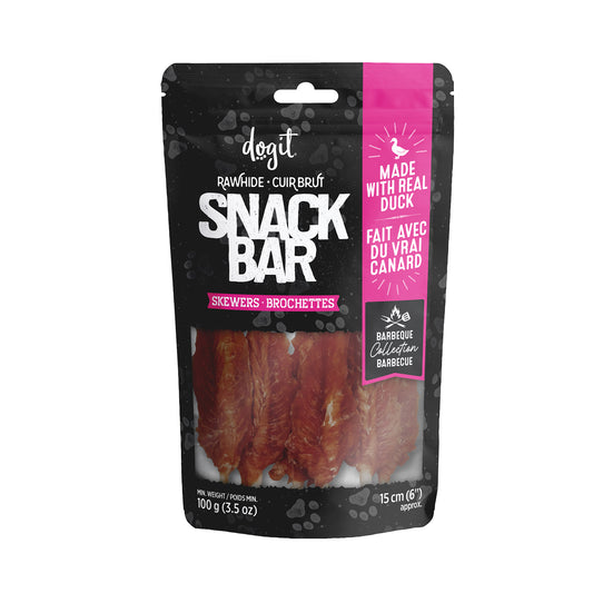 Dogit - Snack Bar - Duck & Beefhide Skewers