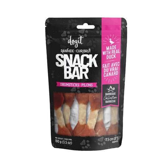 Dogit - Snack Bar - Duck & Beefhide Drumsticks