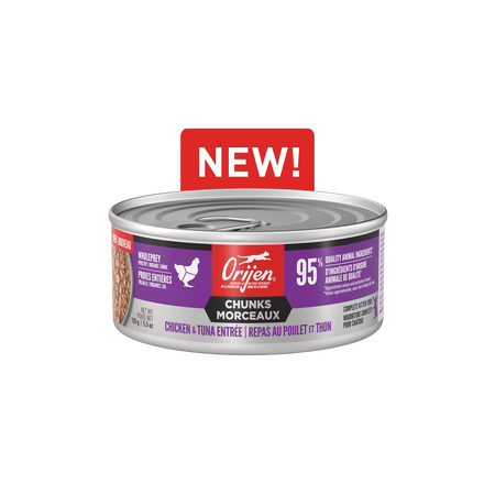 Orijen - Chicken & Tuna  Chunks & Shreds for Kittens