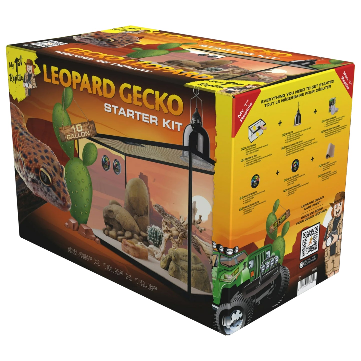 EXO TERRA - Leopard Gecko Reptile Starter Kit
