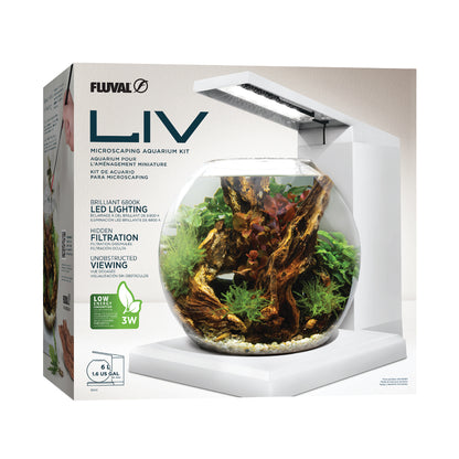Fluval - LIV Microscaping Aquarium Kit - White
