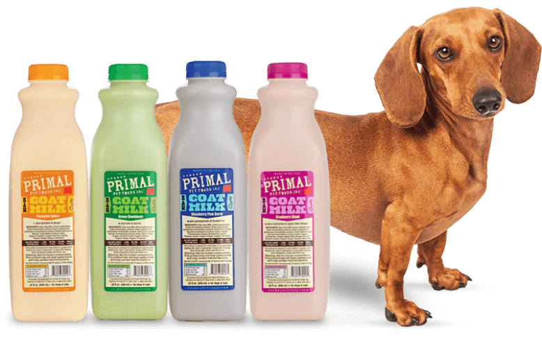 Primal Frozen Goat Milk+ for Cats & Dogs