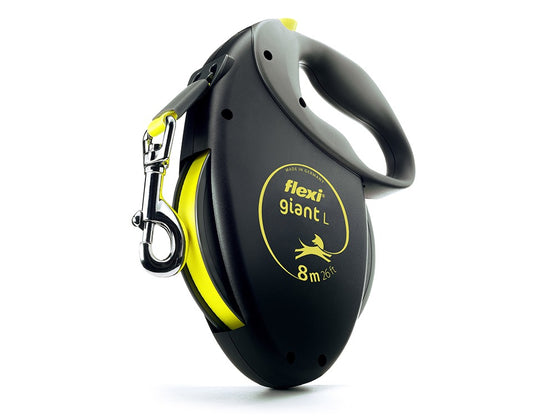 Flexi Retractable Leash | Giant Neon Tape