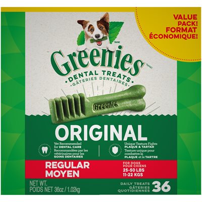 Greenies Original - Regular Dental Dog Treats