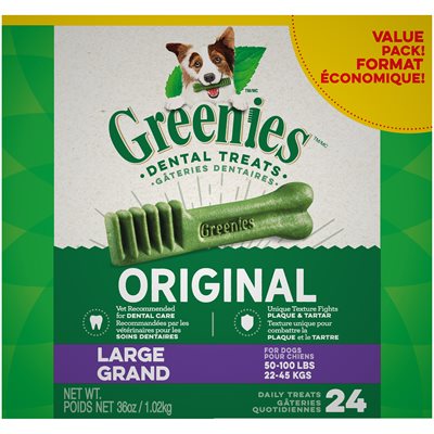 Greenies Original - Large Dental Dog Treats