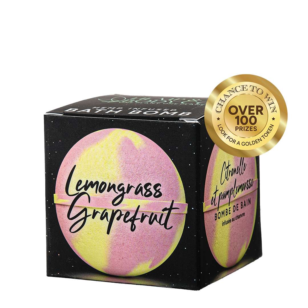 BROOKBRANDS - Lemongrass Grapefruit Bath Bomb