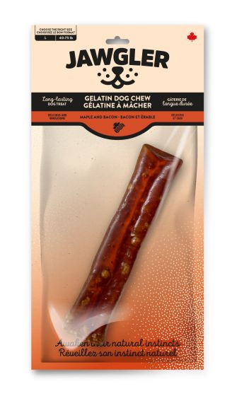 JAWGLER -  Gelatin Dog Chew - Bacon/Maple