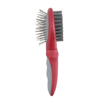LE SALON - Essentials Dog Bristle/Steel Pin Combo Brush - Small