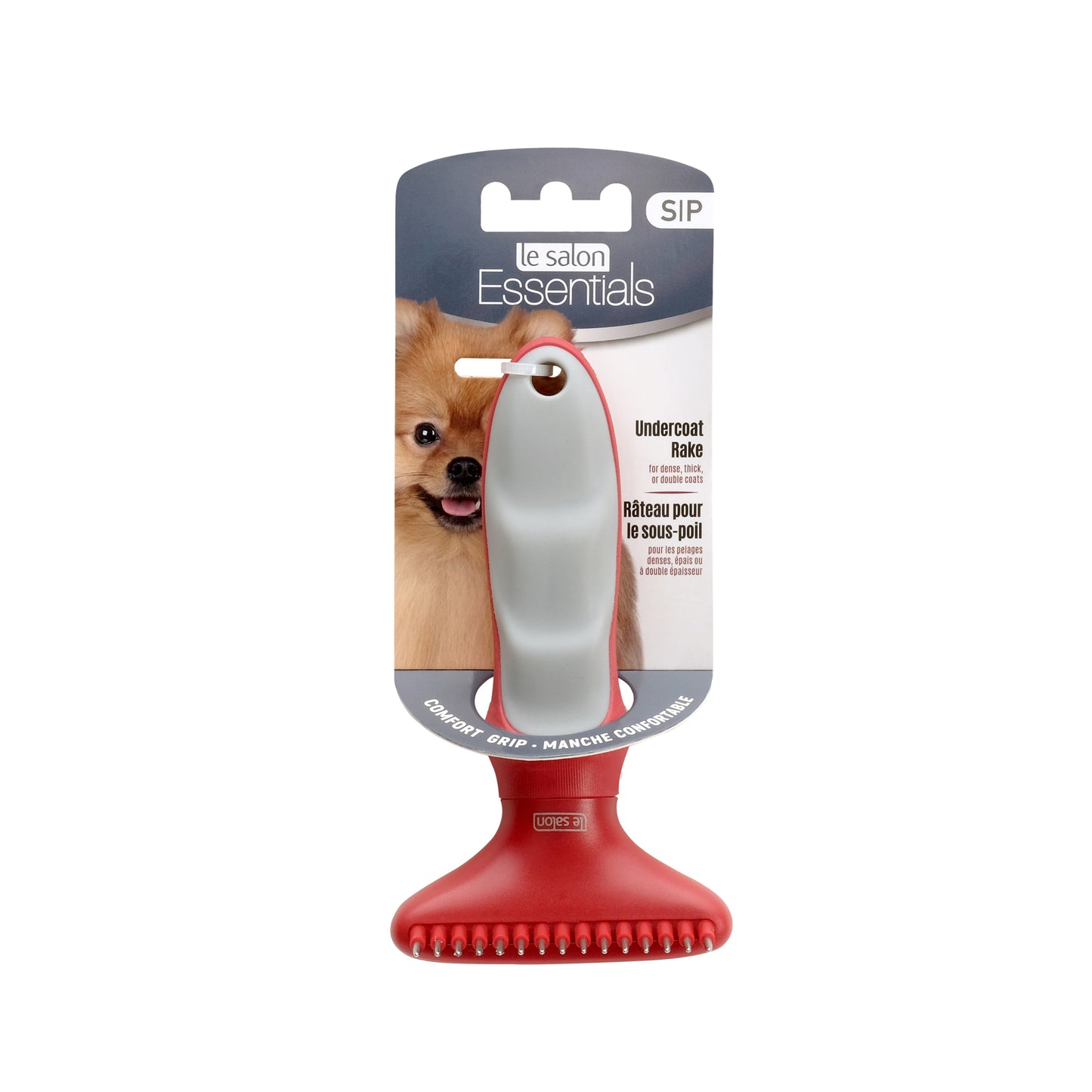 LE SALON - Essentials Dog Undercoat Rake - Single Row