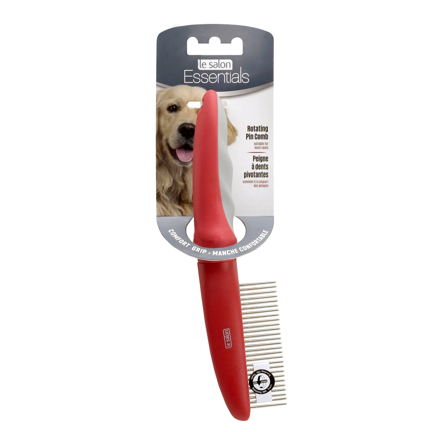 LE SALON - Essentials Dog Rotating Pin Comb