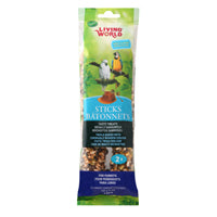 Living World Parrot Sticks - Honey Flavour - 140 g (5 oz), 2-pack