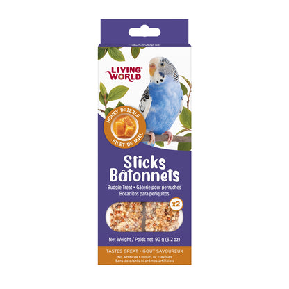 LIVING WORLD - Budgie Treat - Honey Drizzle