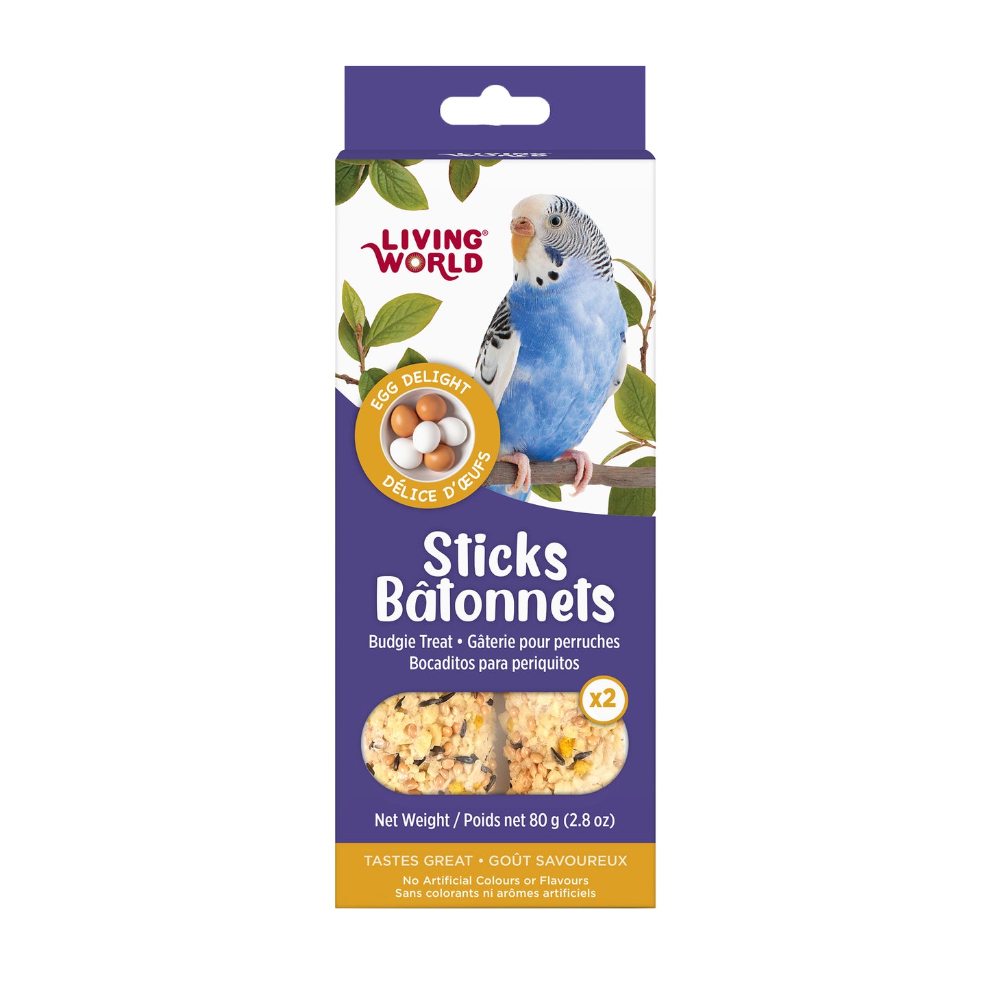 LIVING WORLD - Budgie Treat - Egg Delight