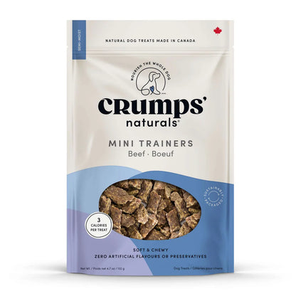 Crumps' Naturals - Mini Trainers Semi Moist Beef Dog Treat