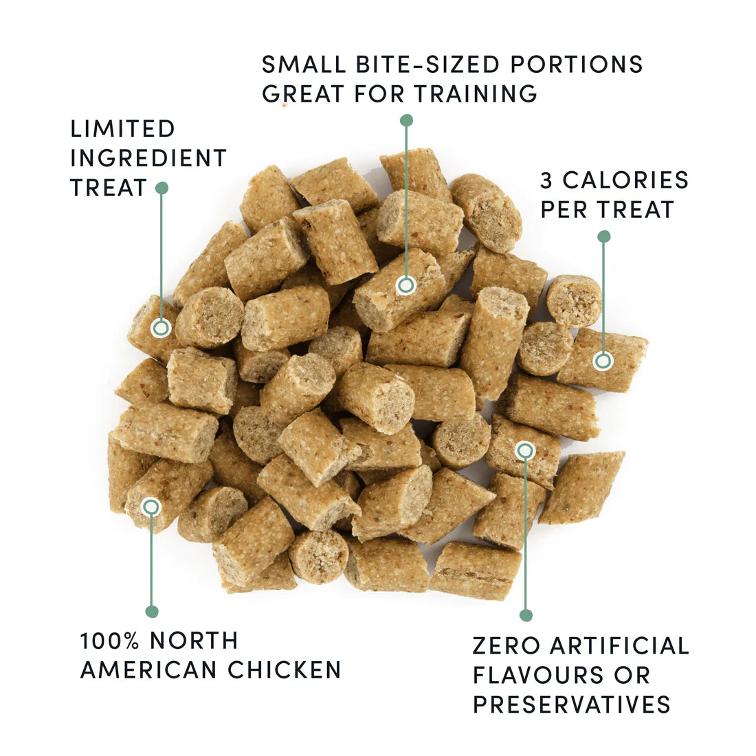 Crumps' Naturals - Mini Trainers Semi Moist Chicken Dog Treat