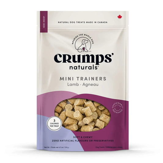 Crumps' Naturals - Mini Trainers Semi Moist Lamb Flavoured Dog Treat