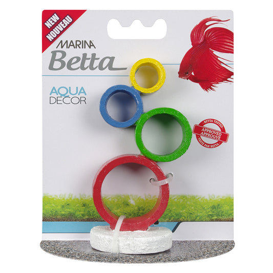 MARINA -  Betta Aqua Decor Ornament - Circus Rings