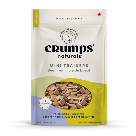 Crumps' Naturals - Mini Trainers Freeze Dried Beef Liver Dog Treat