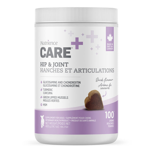 NUTRIENCE CARE - Supplement for Dogs - Hip & Joint - 100 soft chews - 400g