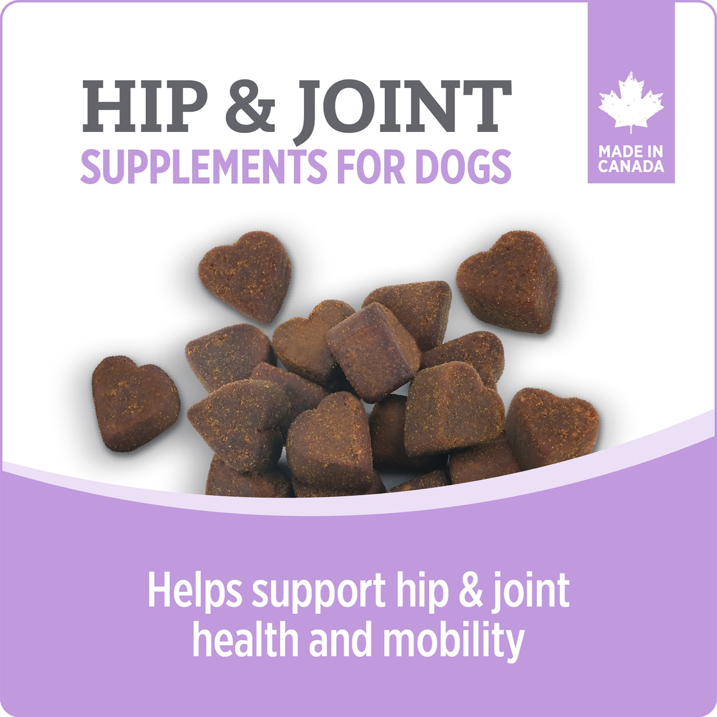 NUTRIENCE CARE - Supplement for Dogs - Hip & Joint - 100 soft chews - 400g