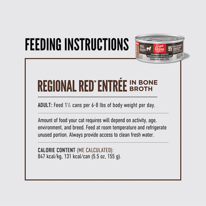 Orijen - Regional Red Chunks & Shreds for Cats