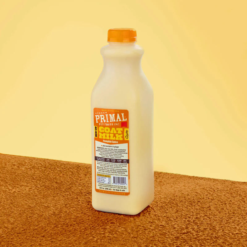 Primal Frozen Goat Milk+ for Cats & Dogs