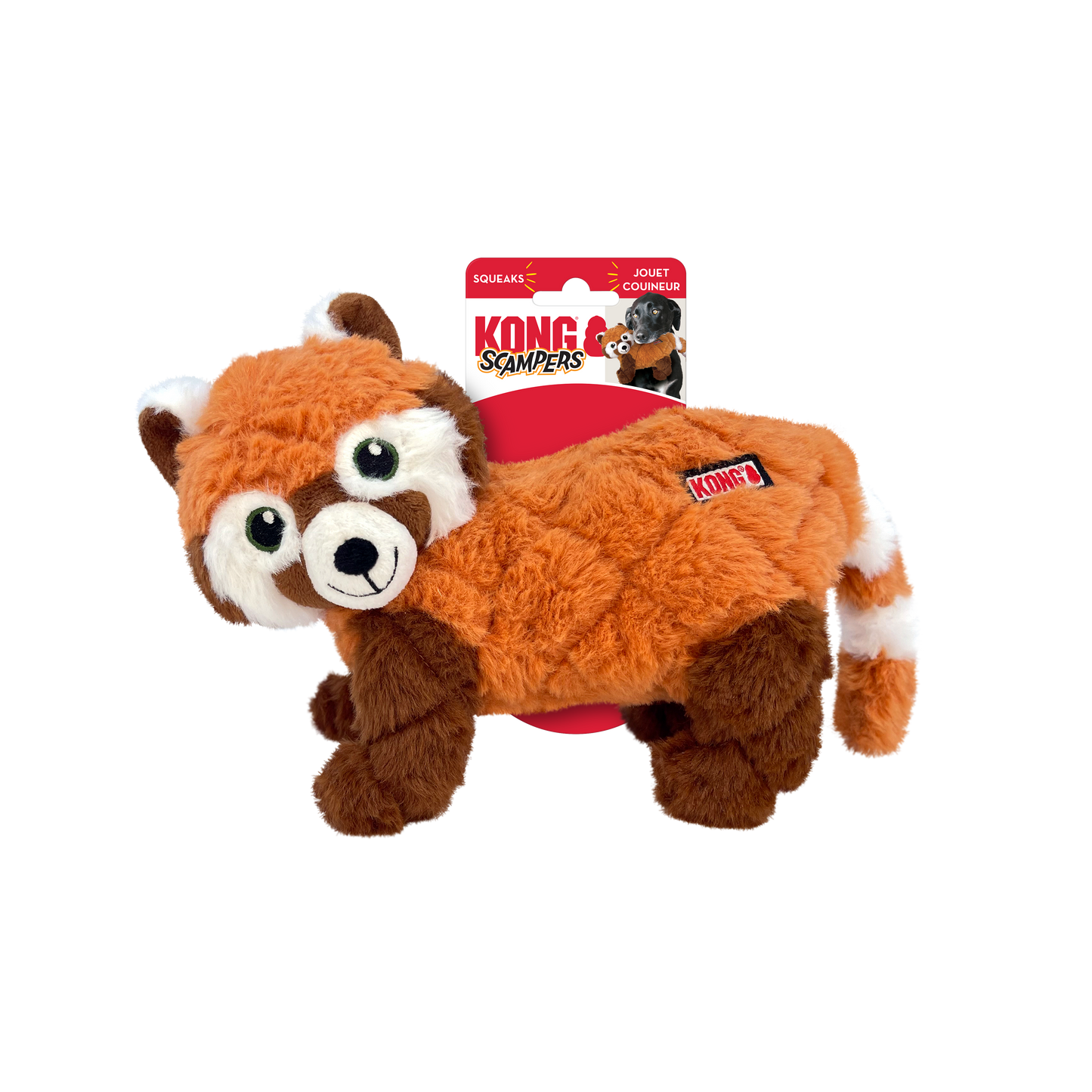 Kong Scampers Stuffed Wild Animals Toys for Dogs