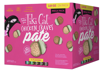 Tiki Cat - Chicken Craves Mega Pack Pate