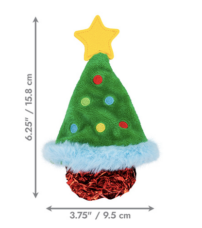 KONG CAT - HOLIDAY CRACKLES CHRISTMAS TREE GREEN