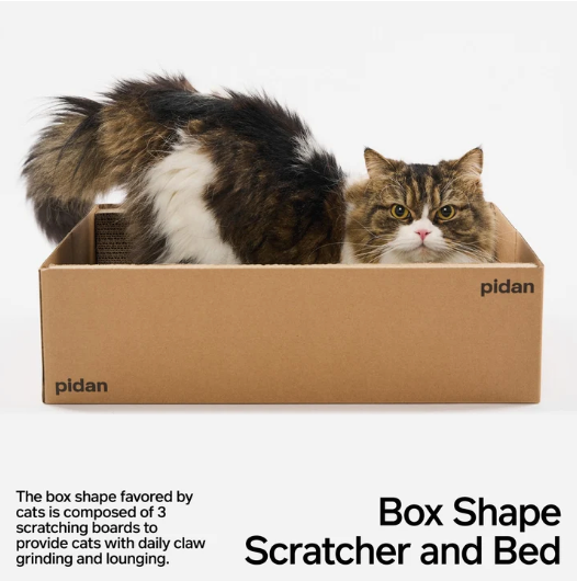 pidan Cat Scratcher Board – Box Style