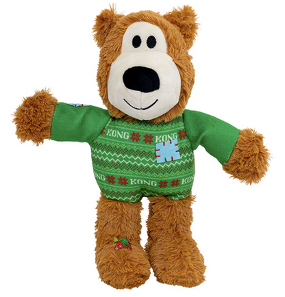 Kong - HOLIDAY - Wild Knots Sweater Bear Green