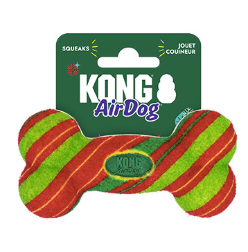 Kong - Squeaker Bone Stripe