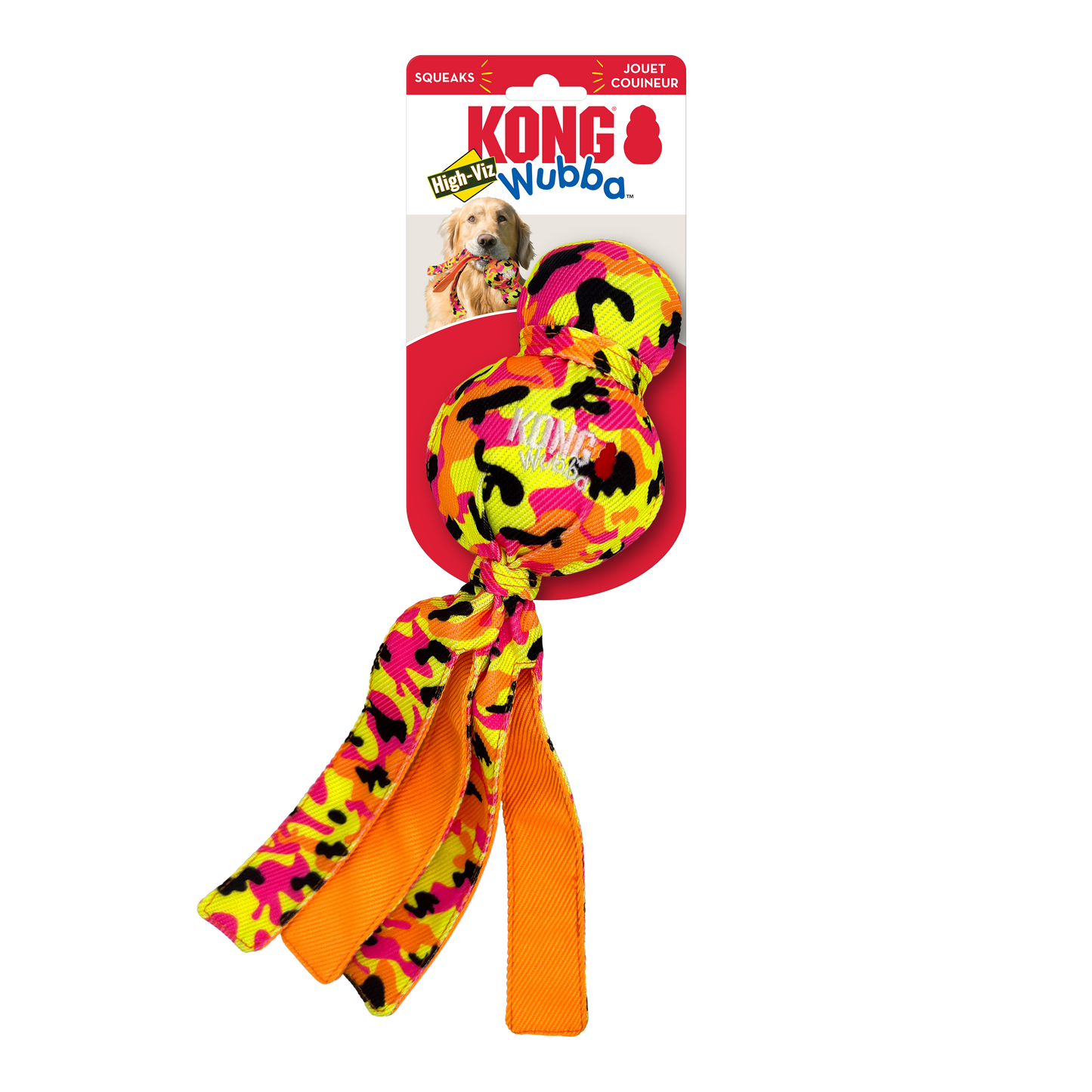 Kong High-Viz Wubba™ Dog Toy