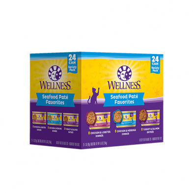 Wellness Complete Health Pate - Seafood Pate Variety 12-Pack 3oz