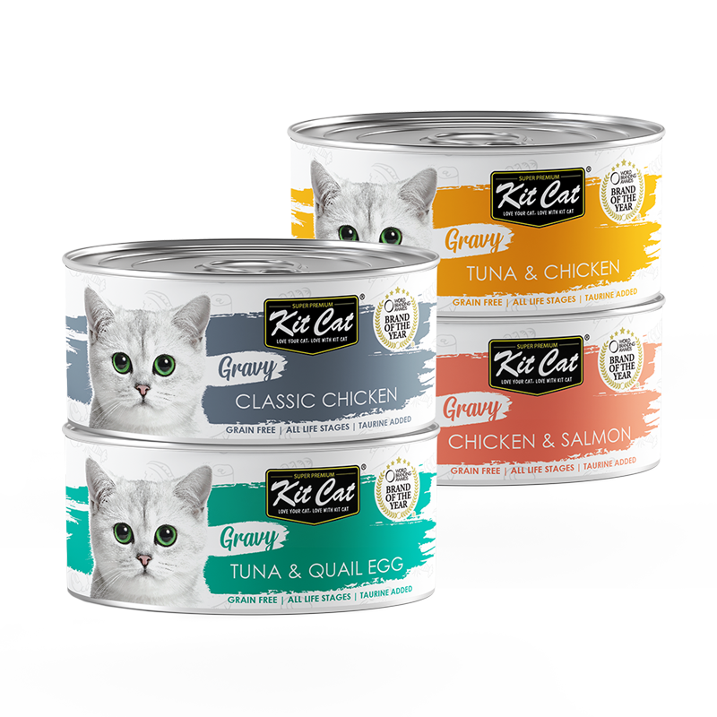 Kit Cat - Gravy Canned Cat Food