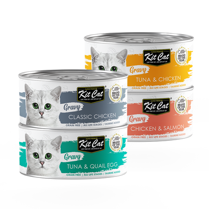 Kit Cat - Gravy Canned Cat Food