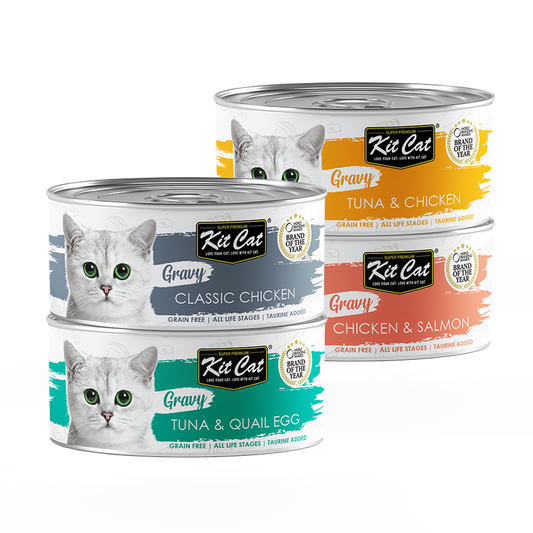 Kit Cat - Gravy Canned Cat Food