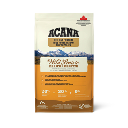 Acana - Dog - Highest Proteins Wild Prairie
