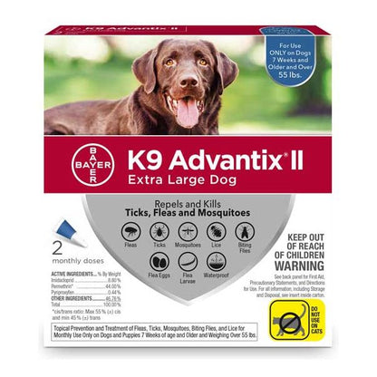 Advantix II - Flea & Mosquito Protection - 2 dose