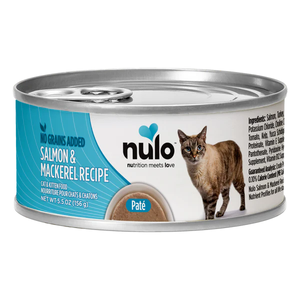 Nulo - No Grains Added Salmon & Mackerel Recipe