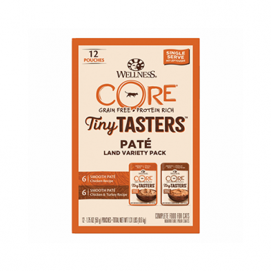 Wellness CORE Tiny Tasters Pâté Land Variety Pack 12x1.75 oz