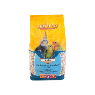 Sunseed - Vita Sunscription - Cockatiel & Lovebird Diet - 5lb