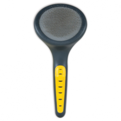 JW GripSoft Slicker Brush Small Pin Brush for Dogs