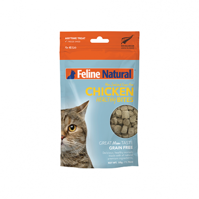 Feline Natural ™ Healthy Bites Cat Treats 50g